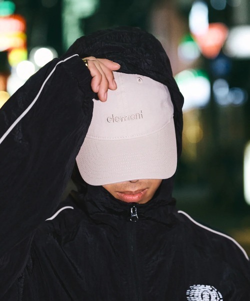 ELEMENT(エレメント)の「ELEMENT メンズ FLUKY 3.0 CAP キャップ 【2025年春夏モデル】/エレメントロゴ刺繍キャップ(キャップ・メンズ・ナチュラル/ブラック・FREE)」の2枚目の写真
