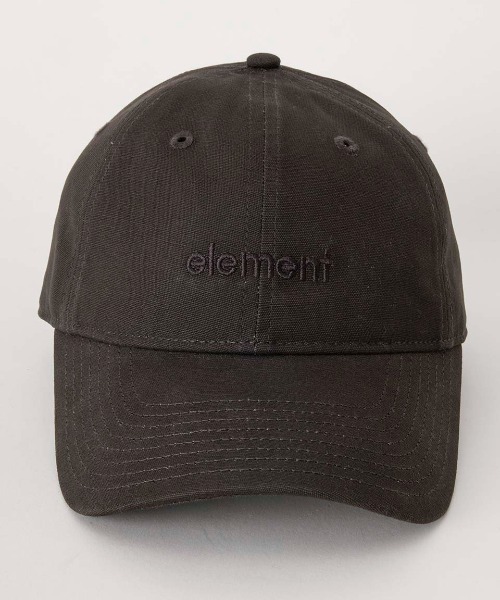 ELEMENT(エレメント)の「ELEMENT メンズ FLUKY 3.0 CAP キャップ 【2025年春夏モデル】/エレメントロゴ刺繍キャップ(キャップ・メンズ・ナチュラル/ブラック・FREE)」の6枚目の写真