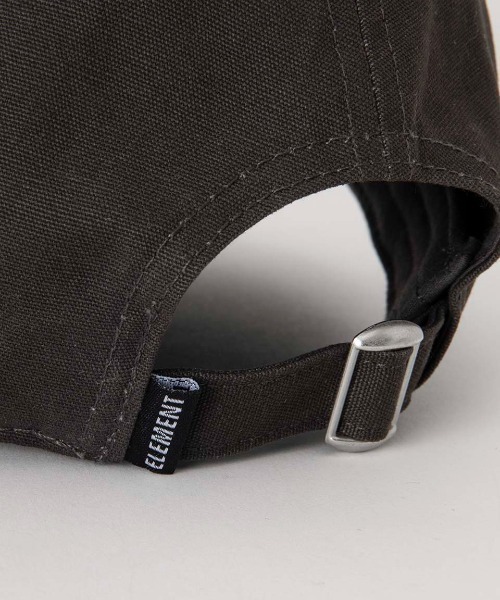 ELEMENT(エレメント)の「ELEMENT メンズ FLUKY 3.0 CAP キャップ 【2025年春夏モデル】/エレメントロゴ刺繍キャップ(キャップ・メンズ・ナチュラル/ブラック・FREE)」の11枚目の写真