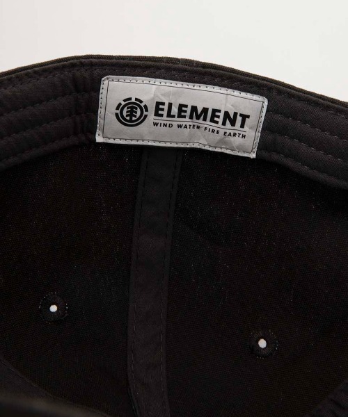 ELEMENT(エレメント)の「ELEMENT メンズ FLUKY 3.0 CAP キャップ 【2025年春夏モデル】/エレメントロゴ刺繍キャップ(キャップ・メンズ・ナチュラル/ブラック・FREE)」の13枚目の写真