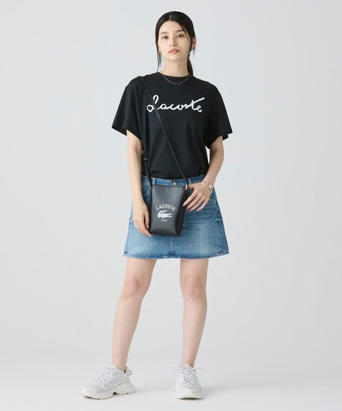 Lacoste ショルダーバッグ 幾何学模様 - メルカリ