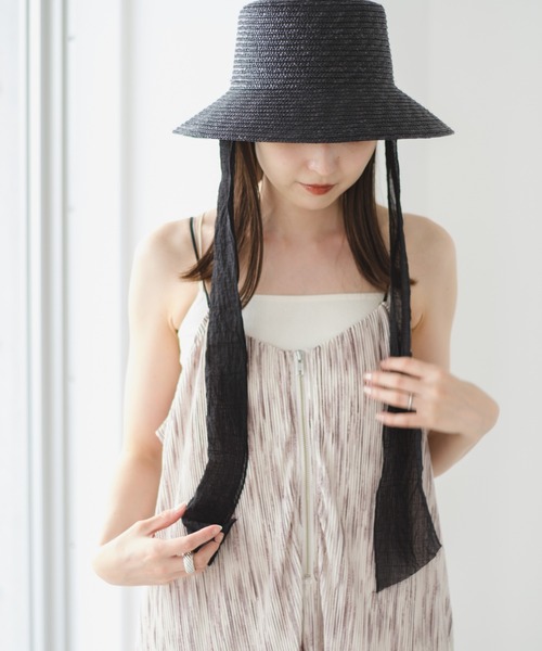 Kastane(カスタネ)の「【低身長サイズ/2サイズ展開/前後2WAY】プリーツキャミワンピース(ワンピース・レディース・ブラック/アイボリー・1/0)」の21枚目の写真