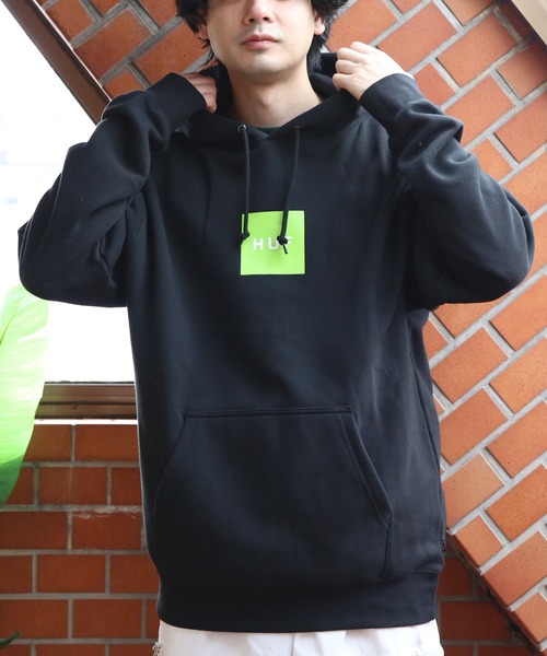 HUF — боксовый логотип (футболка/толстовка) HUF box logo