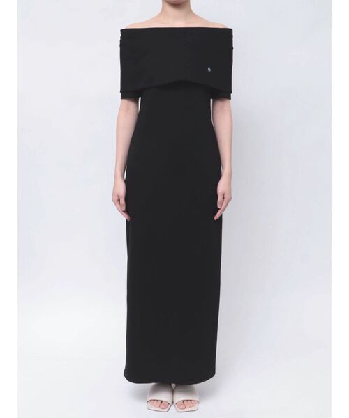 POLO BCS（ポロ ビーシーエス）の「【POLO BCSコラボ】オフショルワンピース（ワンピース・レディース・ブラック/ブルー/ブラウン・MEDIUM/SMALL）」の14枚目の写真