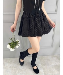 PHILLY | 【PHILLY】ドットフリルギャザースカート(スカート)