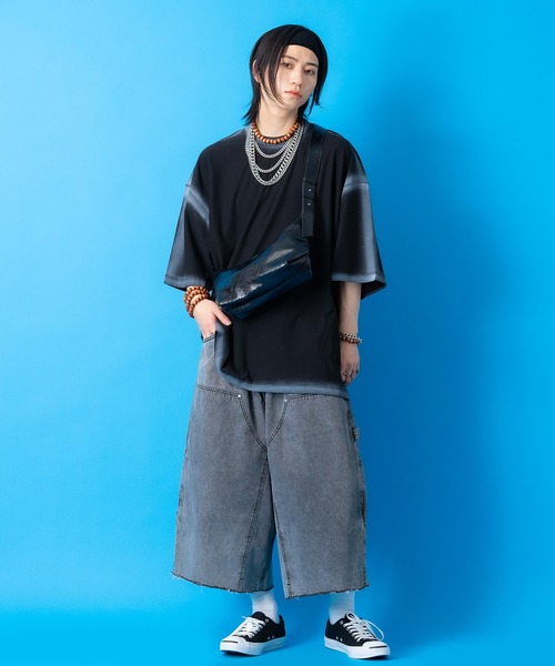 an meets zakka（アンミツザッカ）の「an meets zakka 合成皮革クロワッサンショルダーバッグ（ショルダーバッグ・レディース・ブラウン/ブラック/アイボリー・ONESIZE）」の11枚目の写真