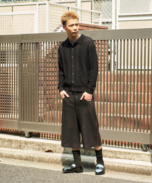 Junks レザーショーツ セール】5ポケット レザーショーツ（その他パンツ）｜PULP