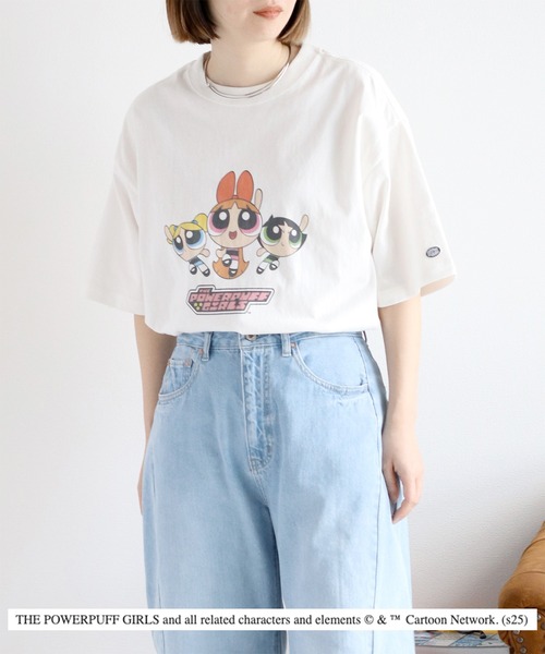 DISCUS ATHLETIC（ディスカス　アスレチック）の「【DISCUS ATHLETIC】キャラクタープリント Tee　パワーパフ ガールズ＆チキチキマシン猛レース（Tシャツ/カットソー・レディース・ホワイト系1/ホワイト系2/ブラック系1/ブラック系2・M）」の16枚目の写真