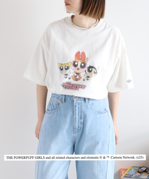 DISCUS ATHLETIC（ディスカス　アスレチック）の「【DISCUS ATHLETIC】キャラクタープリント Tee　パワーパフ ガールズ＆チキチキマシン猛レース（Tシャツ/カットソー・レディース・ホワイト系1/ホワイト系2/ブラック系1/ブラック系2・M）」の20枚目の写真