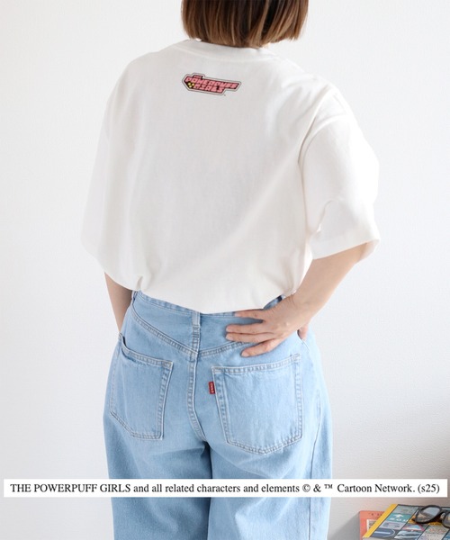 DISCUS ATHLETIC（ディスカス　アスレチック）の「【DISCUS ATHLETIC】キャラクタープリント Tee　パワーパフ ガールズ＆チキチキマシン猛レース（Tシャツ/カットソー・レディース・ホワイト系1/ホワイト系2/ブラック系1/ブラック系2・M）」の18枚目の写真
