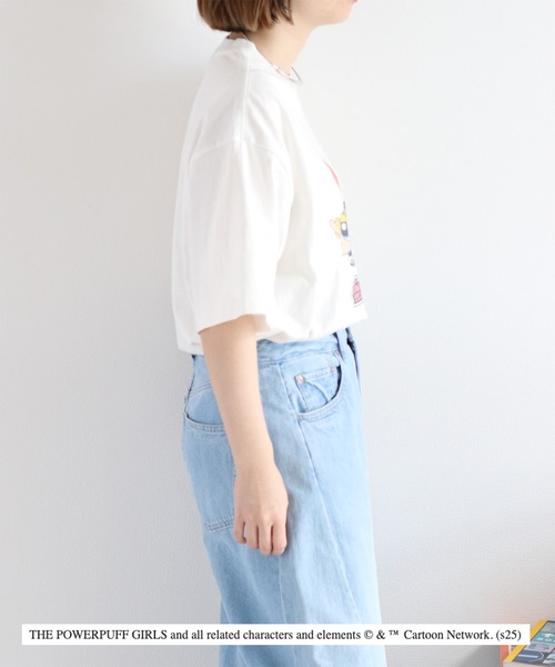 DISCUS ATHLETIC（ディスカス　アスレチック）の「【DISCUS ATHLETIC】キャラクタープリント Tee　パワーパフ ガールズ＆チキチキマシン猛レース（Tシャツ/カットソー・レディース・ホワイト系1/ホワイト系2/ブラック系1/ブラック系2・M）」の19枚目の写真