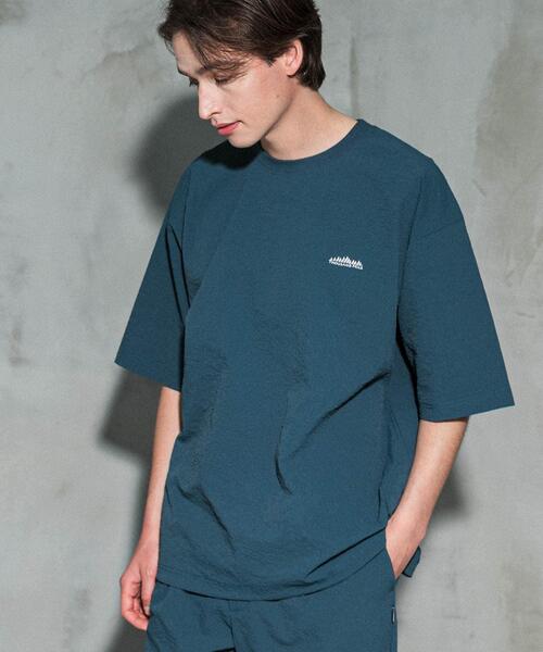 THOUSAND MILE（サウザンドマイル）の「『別注』THOUSAND MILE×UR　WASHER CODE T-SHIRTS（Tシャツ/カットソー・メンズ・ブラック/カーキ/ブルー系その他・SMALL/MEDIUM/LARGE）」の5枚目の写真