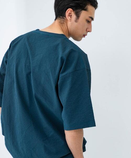 THOUSAND MILE（サウザンドマイル）の「『別注』THOUSAND MILE×UR　WASHER CODE T-SHIRTS（Tシャツ/カットソー・メンズ・ブラック/カーキ/ブルー系その他・SMALL/MEDIUM/LARGE）」の20枚目の写真