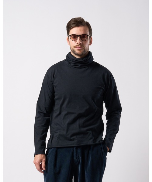 wjk（ダヴルジェイケイ）の「twist high neck L/S（Tシャツ/カットソー・メンズ・ダークグレー/レッド/ブラウン/ブラック・MEDIUM/SMALL/X-LARGE/LARGE）」の2枚目の写真