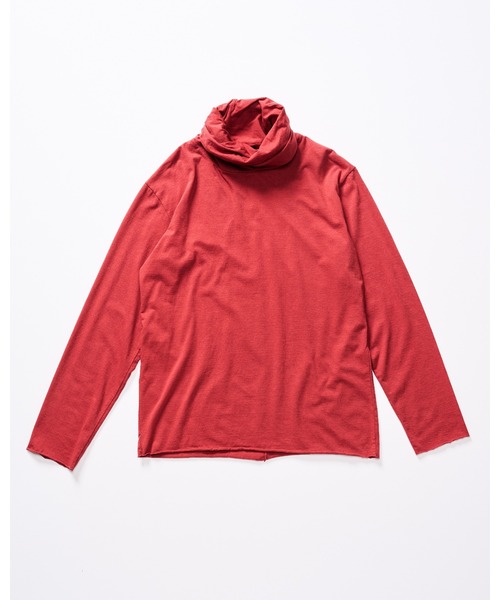 wjk（ダヴルジェイケイ）の「twist high neck L/S（Tシャツ/カットソー・メンズ・ダークグレー/レッド/ブラウン/ブラック・MEDIUM/SMALL/X-LARGE/LARGE）」の8枚目の写真