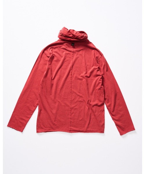 wjk（ダヴルジェイケイ）の「twist high neck L/S（Tシャツ/カットソー・メンズ・ダークグレー/レッド/ブラウン/ブラック・MEDIUM/SMALL/X-LARGE/LARGE）」の9枚目の写真