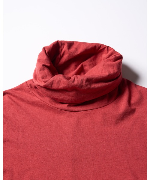 wjk（ダヴルジェイケイ）の「twist high neck L/S（Tシャツ/カットソー・メンズ・ダークグレー/レッド/ブラウン/ブラック・MEDIUM/SMALL/X-LARGE/LARGE）」の10枚目の写真