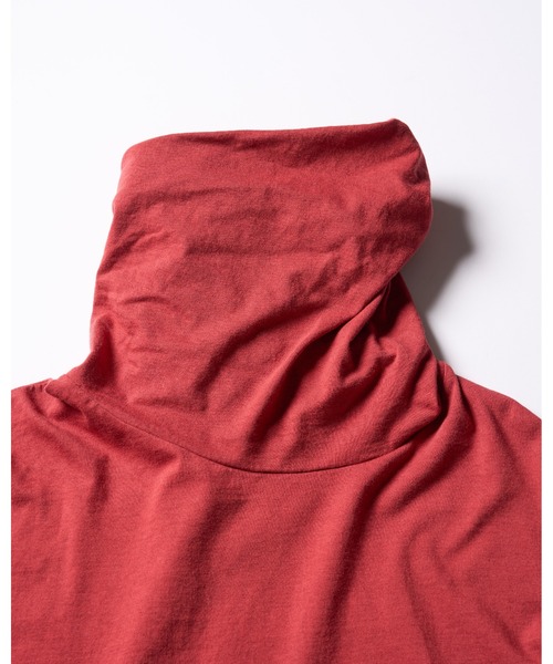 wjk（ダヴルジェイケイ）の「twist high neck L/S（Tシャツ/カットソー・メンズ・ダークグレー/レッド/ブラウン/ブラック・MEDIUM/SMALL/X-LARGE/LARGE）」の11枚目の写真