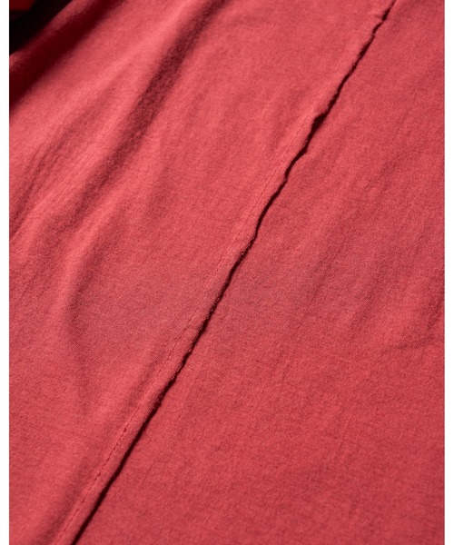 wjk（ダヴルジェイケイ）の「twist high neck L/S（Tシャツ/カットソー・メンズ・ダークグレー/レッド/ブラウン/ブラック・MEDIUM/SMALL/X-LARGE/LARGE）」の14枚目の写真