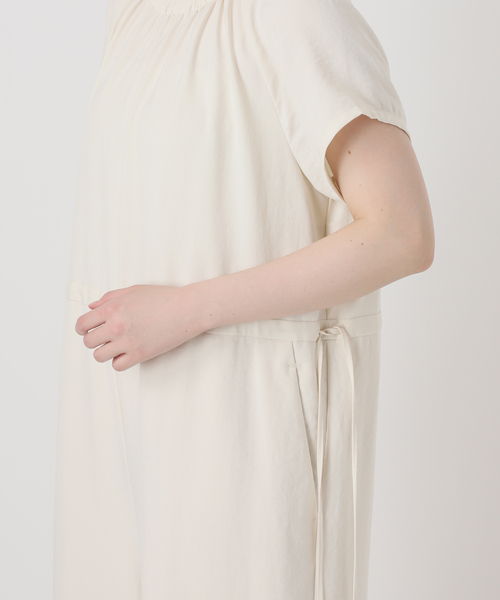 SLOBE IENA（スローブイエナ）の「ドロストギャザーオールインワン