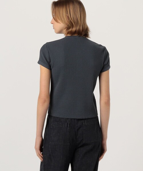 JAMES PERSE(ジェームスパース)の「コットンリネンワッフル ヘンリーネックプルオーバー WCLW3146(Tシャツ/カットソー・レディース・グレー/ブラック系その他・0)」の11枚目の写真