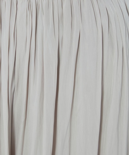 GALLORIA（ギャローリア）の「ギャザースカーチョ（その他パンツ・レディース・サーモンピンク/ライトベージュ/チャコールグレー・LL/S/M/L）」の10枚目の写真