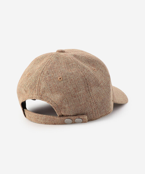 ORCIVAL(オーシバル)の「ORCIVAL | ラフィアライク 6Pキャップ(キャップ・レディース・ブラック/ベージュ・F)」の6枚目の写真