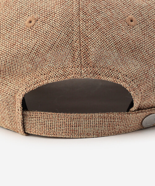 ORCIVAL(オーシバル)の「ORCIVAL | ラフィアライク 6Pキャップ(キャップ・レディース・ブラック/ベージュ・F)」の8枚目の写真