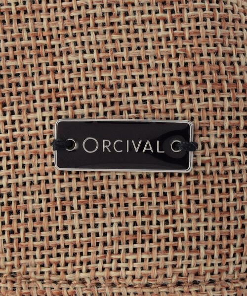 ORCIVAL(オーシバル)の「ORCIVAL | ラフィアライク 6Pキャップ(キャップ・レディース・ブラック/ベージュ・F)」の9枚目の写真