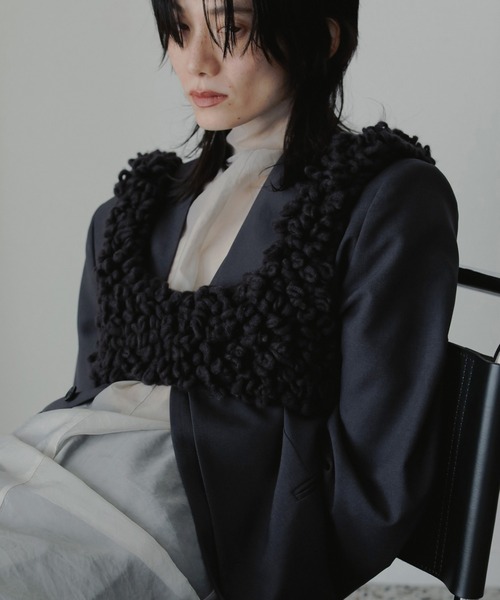 anuke（アンヌーク）の「Loop Knit Vest（ベスト）」 - WEAR