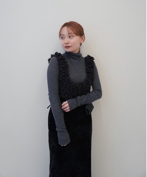 Loop Knit Vest（ベスト）｜anuke（アンヌーク）のファッション通販