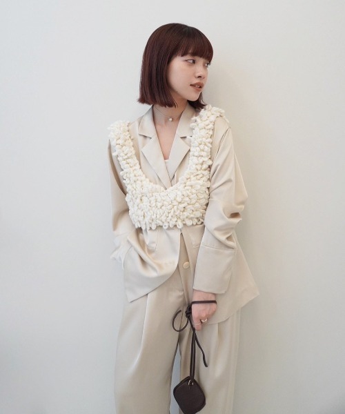 Loop Knit Vest（ベスト）｜anuke（アンヌーク）のファッション通販