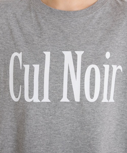 COLLAGE GALLARDAGALANTE（コラージュガリャルダガランテ）の「カットオフウォッシュロゴＴシャツ（Tシャツ/カットソー・レディース・ネイビー/グレー・FREE）」の12枚目の写真