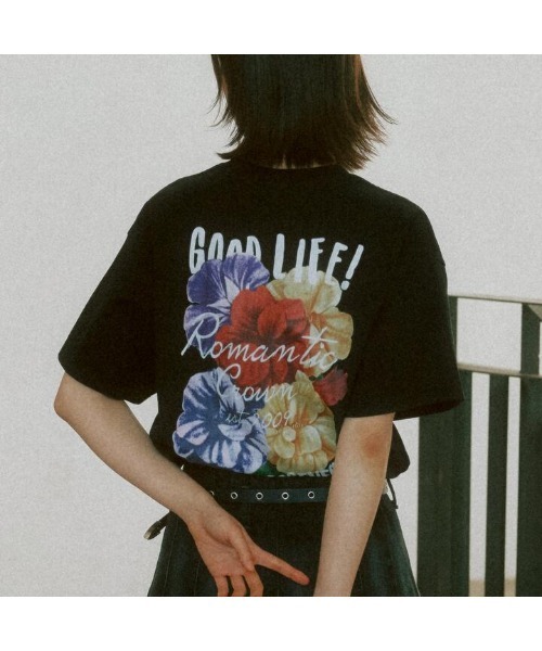 tシャツ A'GEM/9 × .kom 「ROMANTIC CROWN/ロマンティック クラウン」サンダーシャイニング Tシャツ レディース メンズ セール】A'GEM/9 × .kom 『ROMANTIC CROWN/ロマンティック