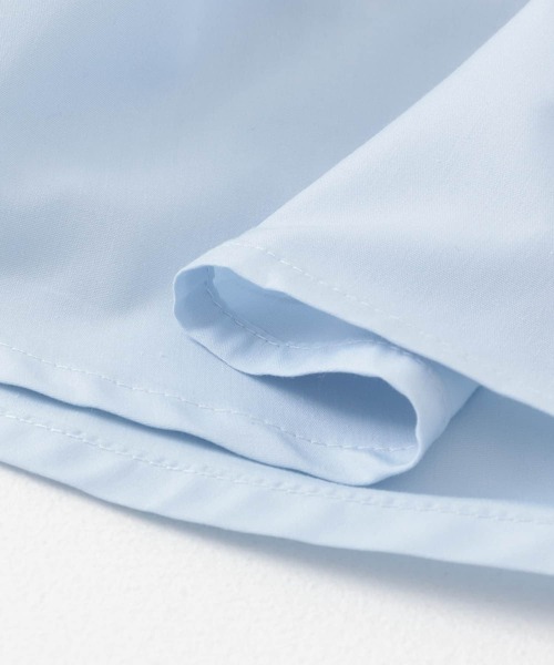 SENSE OF PLACE by URBAN RESEARCH（センスオブプレイスバイアーバンリサーチ）の「『WEB限定』シャーリングシャツ(半袖)（シャツ/ブラウス・レディース・ブルー/オフホワイト/イエロー・ONE）」の14枚目の写真