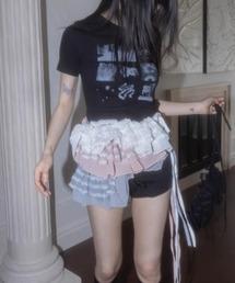 .KOM（ドットコム）の「A'GEM/9 × .kom 『.KOM/ドットケーオーエム』 ラッフルラップスカーフ（バンダナ/スカーフ）」