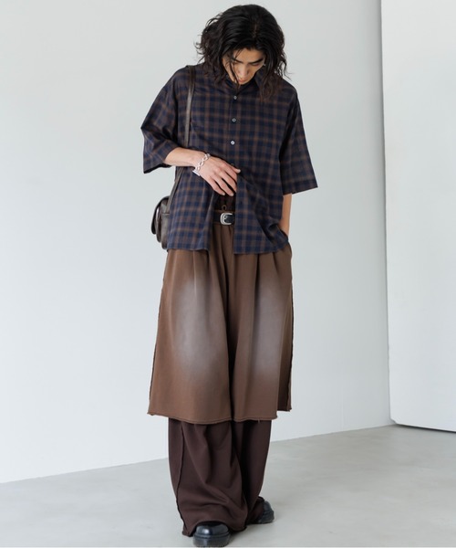 SINSS 2タックスウェットパンツ　Lサイズ SINSS スウェットパンツ ジャージ Two tuck sweatpants / 2
