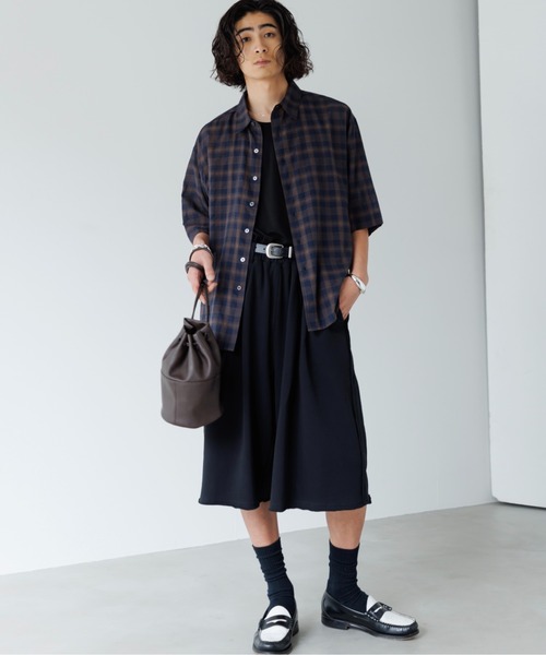 パンツ Atlast&Co Two tuck shorts セール】Two tuck sweat shorts / 2タックスウェットショーツ