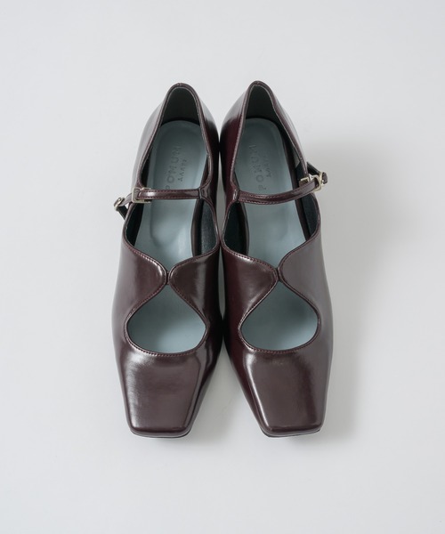 square toe maryjane pumps / スクエアトゥ メリージェーン パンプス