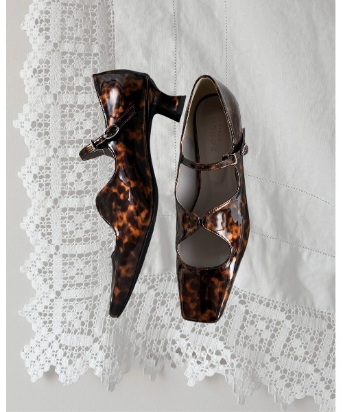 square toe maryjane pumps / スクエアトゥ メリージェーン パンプス