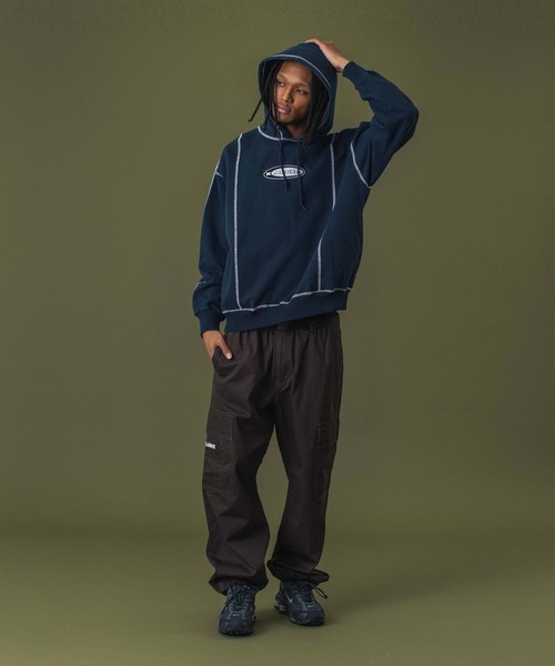 XLARGE（エクストララージ）の「RESORT CARGO PANTS（カーゴパンツ・メンズ・ネイビー/ブラウン/ブラック・S/M/L/XL）」の14枚目の写真
