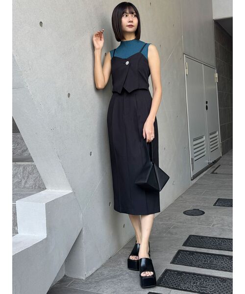 センソユニコ　i+mu ジャンパースカート issey miyake】jumper skirt | santonibunnoichi o