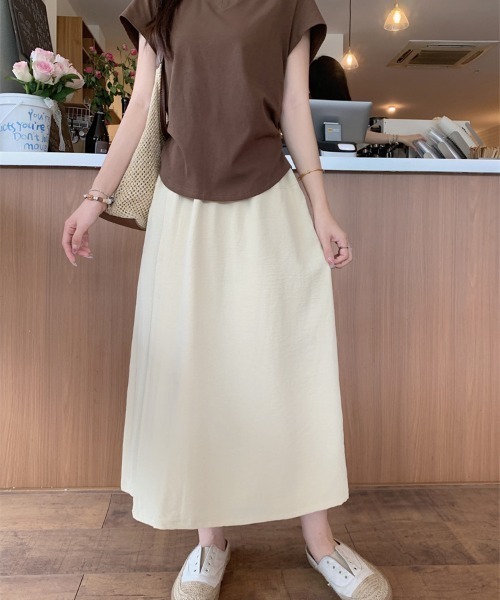 Per sist ence(パーシエンス)の「スカート見えワイドパンツ(その他パンツ・レディース・ベージュ/ブラック/アイボリー・LARGE/MEDIUM)」の2枚目の写真