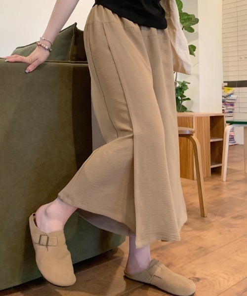 Per sist ence(パーシエンス)の「スカート見えワイドパンツ(その他パンツ・レディース・ベージュ/ブラック/アイボリー・LARGE/MEDIUM)」の20枚目の写真