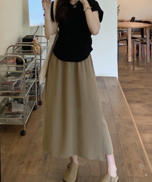 Per sist ence(パーシエンス)の「スカート見えワイドパンツ(その他パンツ・レディース・ベージュ/ブラック/アイボリー・LARGE/MEDIUM)」の15枚目の写真