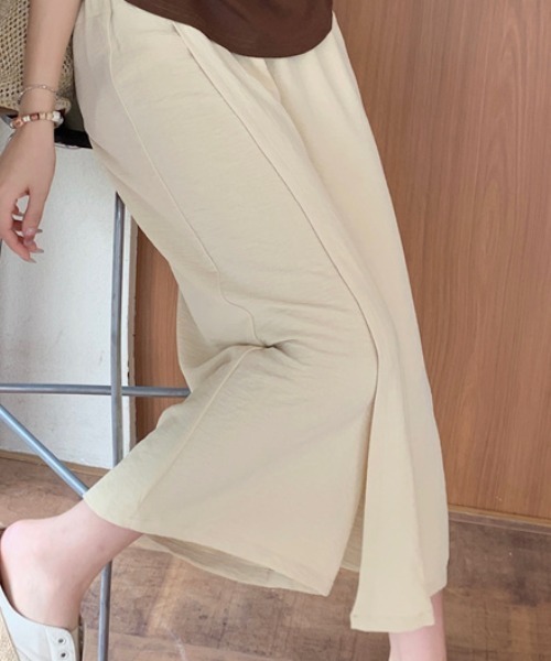 Per sist ence(パーシエンス)の「スカート見えワイドパンツ(その他パンツ・レディース・ベージュ/ブラック/アイボリー・LARGE/MEDIUM)」の9枚目の写真