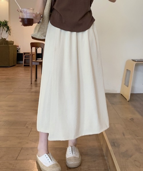 Per sist ence(パーシエンス)の「スカート見えワイドパンツ(その他パンツ・レディース・ベージュ/ブラック/アイボリー・LARGE/MEDIUM)」の6枚目の写真