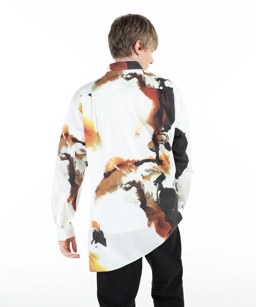 Y-3(ワイスリー)の「Y-3 AOP SHIRT(シャツ/ブラウス・メンズ・ホワイト系その他・SMALL/MEDIUM/X-SMALL/LARGE/X-LARGE/XX-SMALL/XX-LARGE)」の7枚目の写真