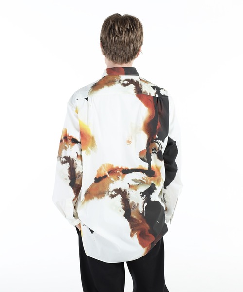 Y-3(ワイスリー)の「Y-3 AOP SHIRT(シャツ/ブラウス・メンズ・ホワイト系その他・SMALL/MEDIUM/X-SMALL/LARGE/X-LARGE/XX-SMALL/XX-LARGE)」の6枚目の写真