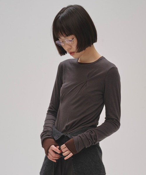 【Todayful】Tuck Layered Long T-shirts 楽天市場】【即納】トゥデイフル TODAYFUL 2025winter トップス